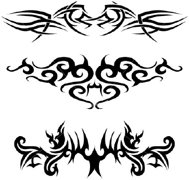 Navajo tribal wall pattern stencil - Stencils for walls