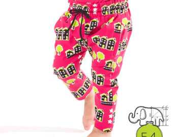 Tiny Harem Pants Sewing Pattern - The Alison Show