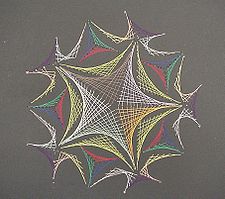 PATTERNS FOR STRING ART - FREE PATTERNS - PAISLEY PATTERN