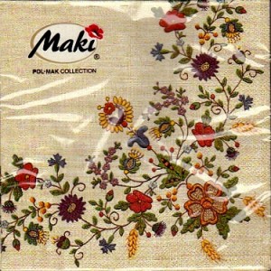 The Mexican Paper Flower Shawl | Hand Embroidery Pattern