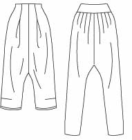 AMINA CREATIONS: HAREM PANTS PATTERNS