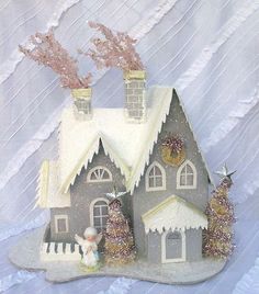 Printable Miniature Putz Towers and Castles - Mini Tower