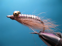 Fly Tying: Black Bunny Leech w/ Fish Skull - YouTube