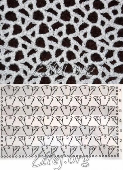 Shawl crochet pattern