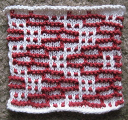 Peaches 'n Cream Lacy Shawlette | AllFreeKnitting.com