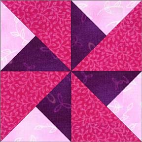 Pinwheel Fancy Quilt Free Pattern : Robert Kaufman Fabric