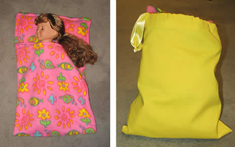 Free Knitting Patterns: Draw String Duffle Bag