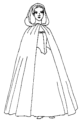 How to Sew a hooded cloak or cape without a pattern