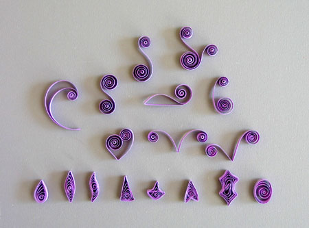 Paper Quilling Stock Photos, Paper Quilling Stock
