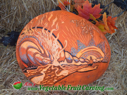 Ariel Disney Pumpkin Carving Pattern | Cartoon Jr.