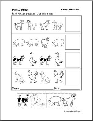 Pattern Activities in Kindergarten | eHow
