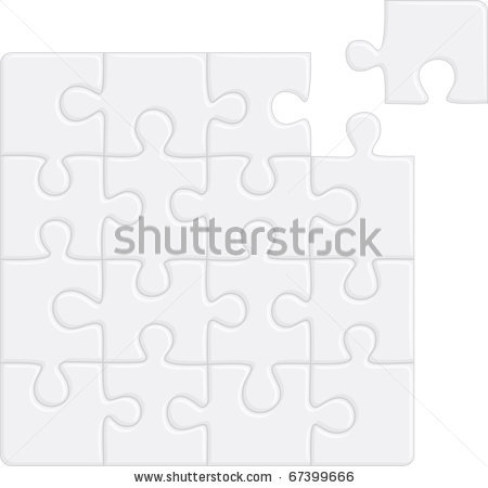 Recycled Puzzle Piece Earth - Free Kids Crafts