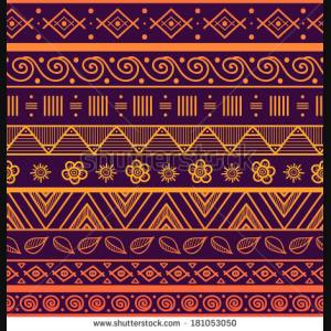 Stencil Ideas - Stenciled Fabric