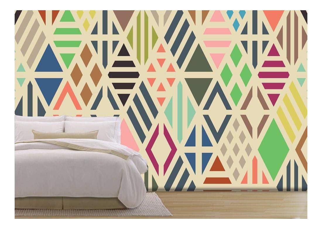 Triangle patterns tile