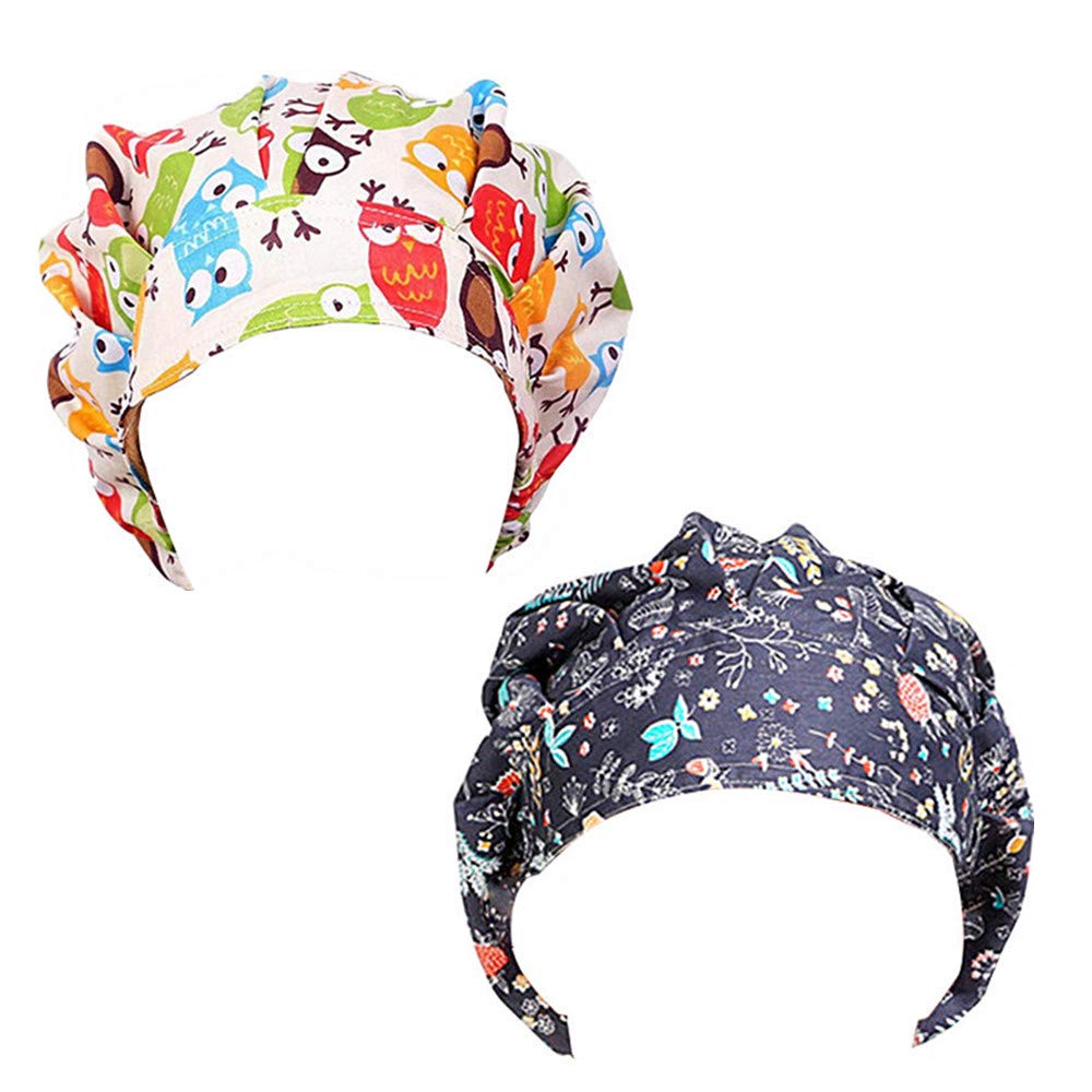 Bouffant scrub hat pattern