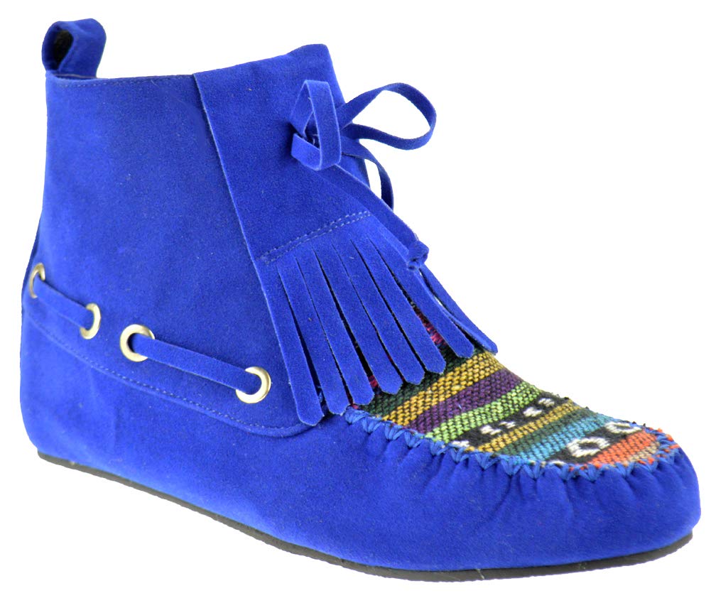 Tribal patterns blue
