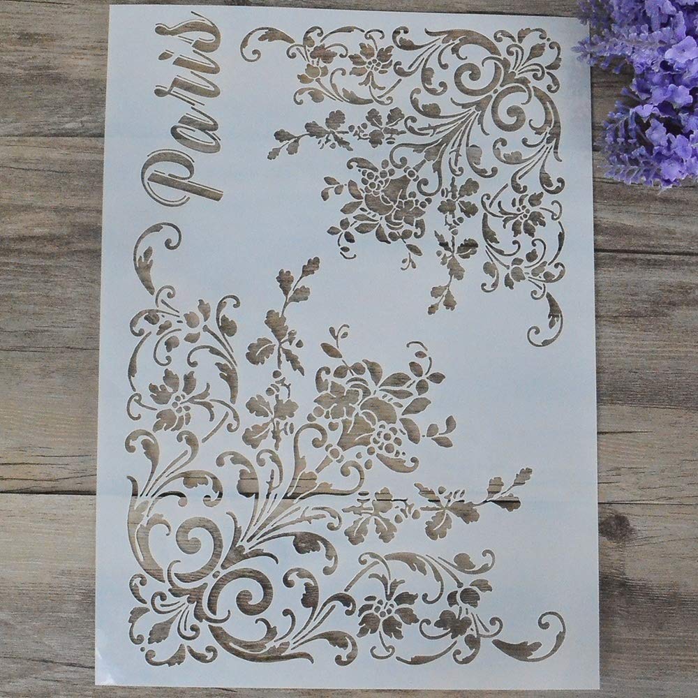 Wood patterns flower