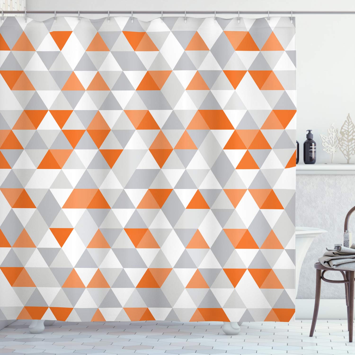 Orange triangle patterns