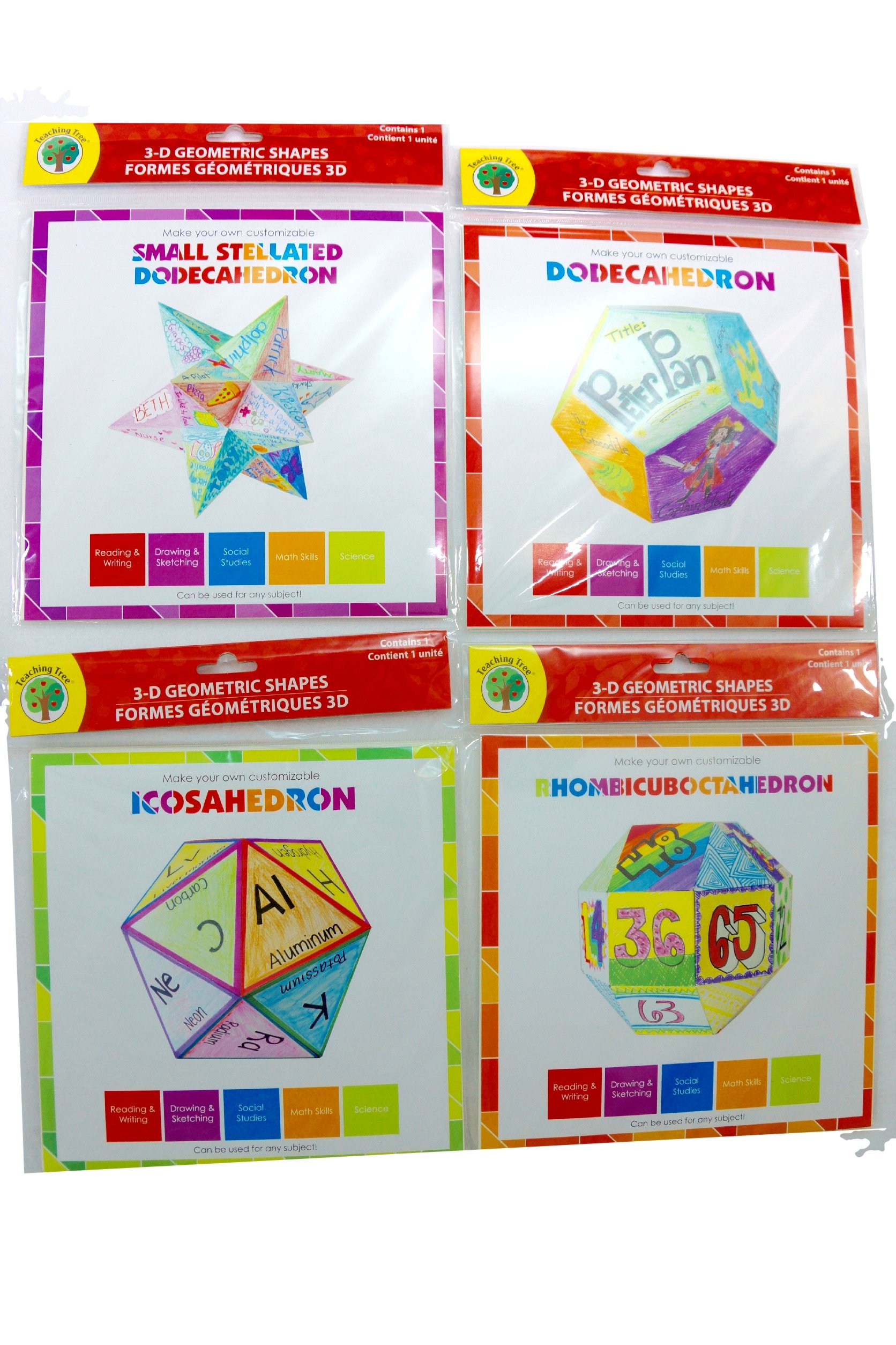 Stellated dodecahedron pattern