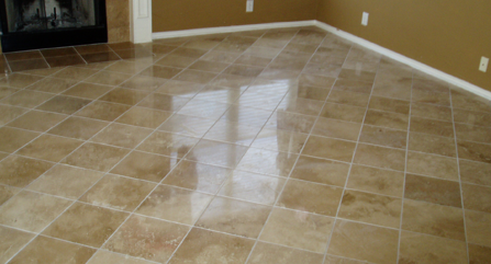 Tile floor in brick pattern with tile tub sorround. - YouTube