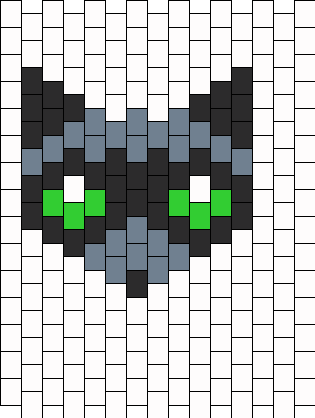 Baby Giraffe Perler Bead Pattern | Bead Sprites | Animals