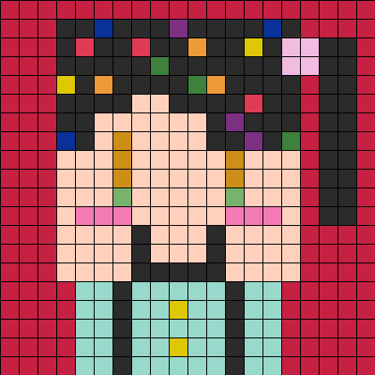 8-bit Desk Standees from Perler Beads - Instructables.com
