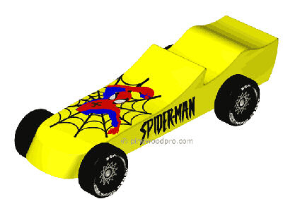 Pinewood Derby Cars - Design Plans - Speed Supplies - Free