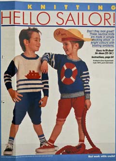 Ravelry: Boys Varsity Sweater pattern by Shannon Mullett
