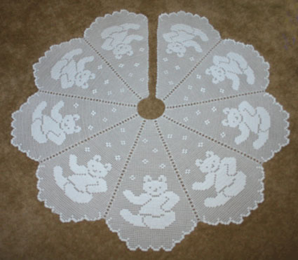 christmas tree skirt quilt patterns | eBay
