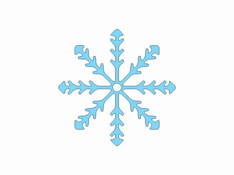 Snowflake cutout templates - Yarn Owl winter hats - Make a