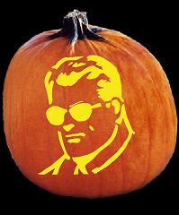 Batman Pumpkin Carving Stencil Pattern