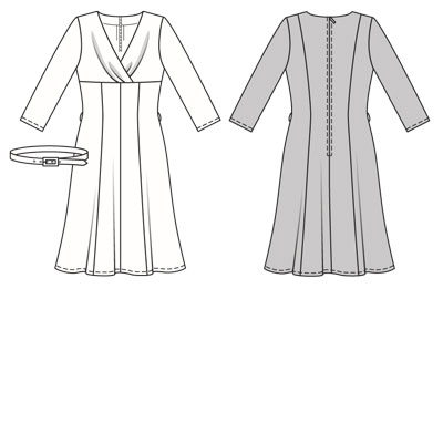 Sew Skate Read: Pattern Review: Burda 6990