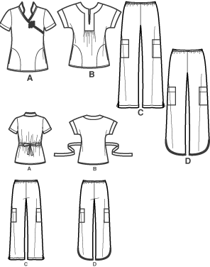 How to Sew Scrub Tops | eHow