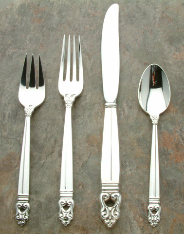 Eloquence Sterling - Lunt sterling flatware patterns for