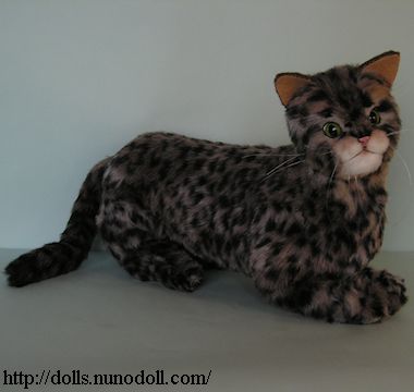 Mad Cat Stuffed Animal Pattern | AllFreeSewing.com