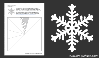 Fold Snowflake Pattern Index - Paper Snowflake Arts