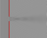 Single-slit diffraction pattern - Wolfram Demonstrations