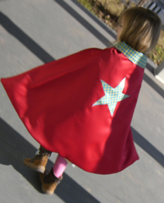 KIDS CAPE PATTERN - FREE PATTERNS - PAISLEY PATTERN FABRIC