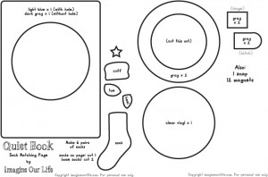 Everyday Celebrations: Tutorial: Color Fabric/Quiet Book