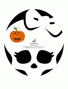 Pumpkin Carving Patterns and Stencils - Zombie Pumpkins