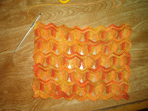 Baby's Quick Ripple Crochet Afghan Pattern